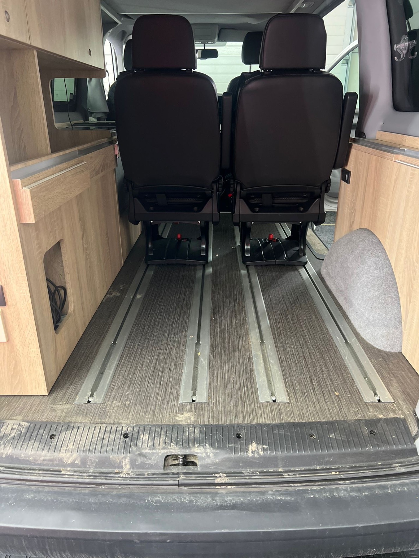 Transporter Laderaum – vorher
